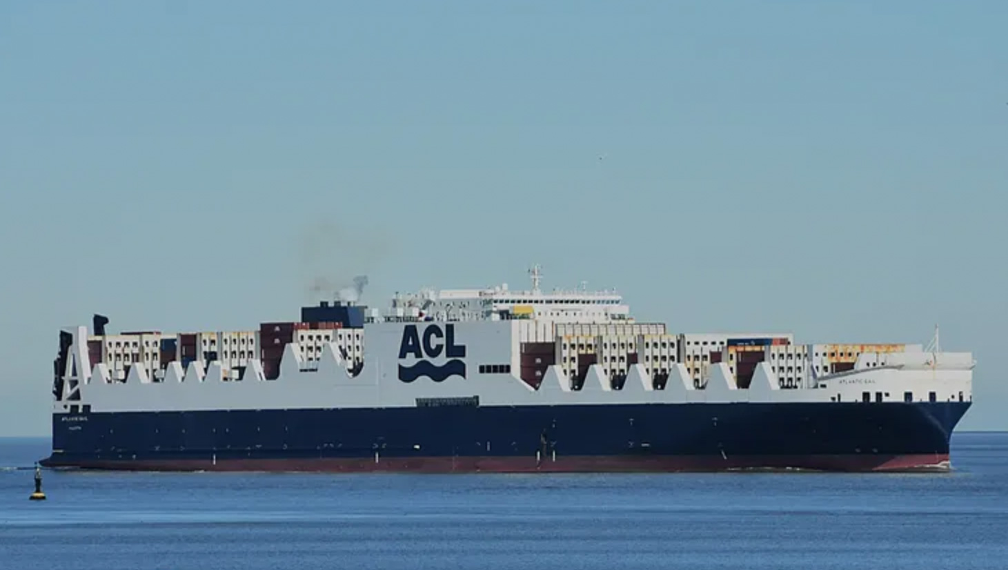 Rapido auf dem Frachtschiff nach Halifax