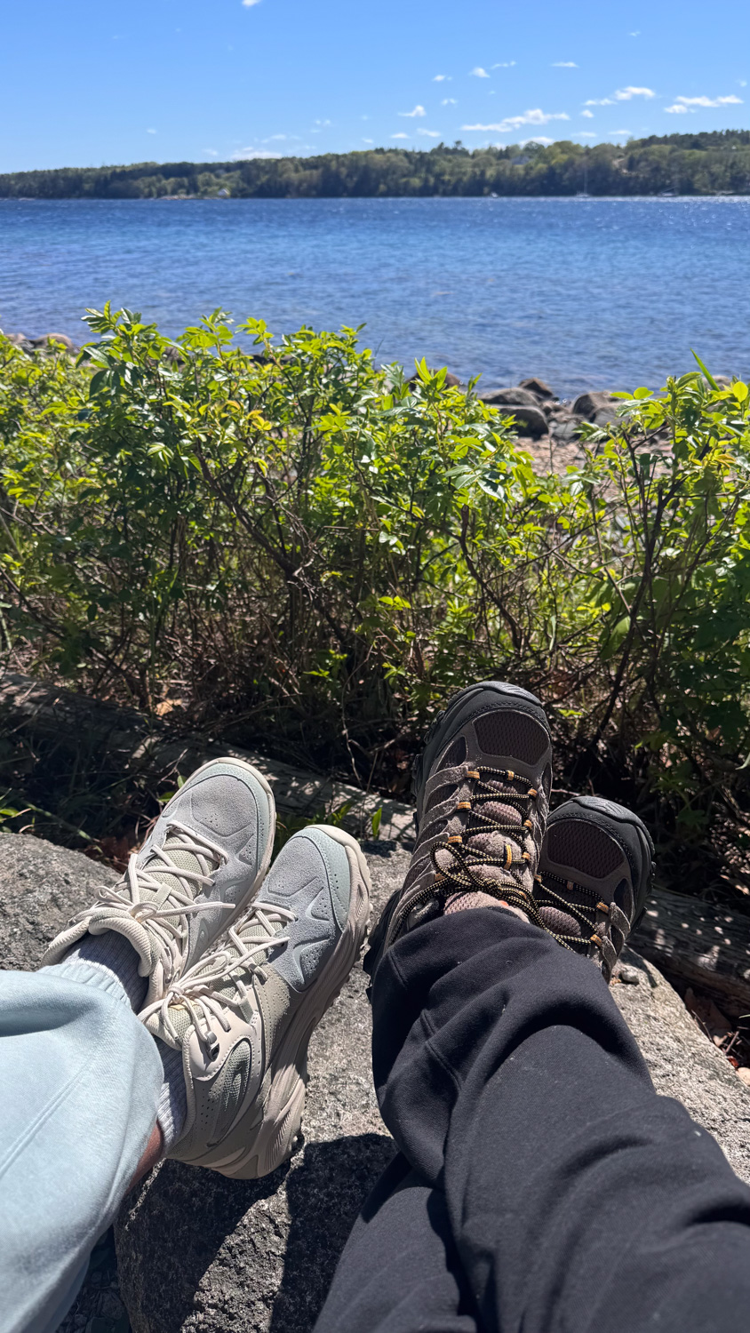 Unsere neunen Wanderschuhe