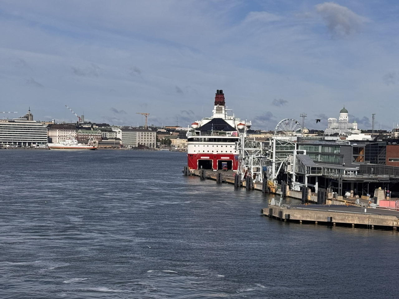 Helsinki im Rücken