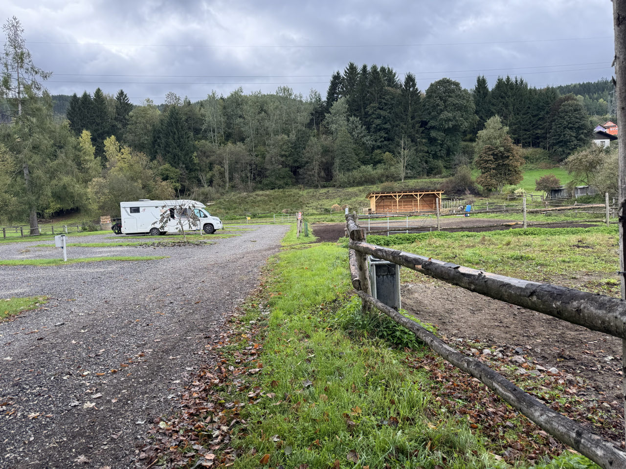Camping auf dem Bauernhof 
